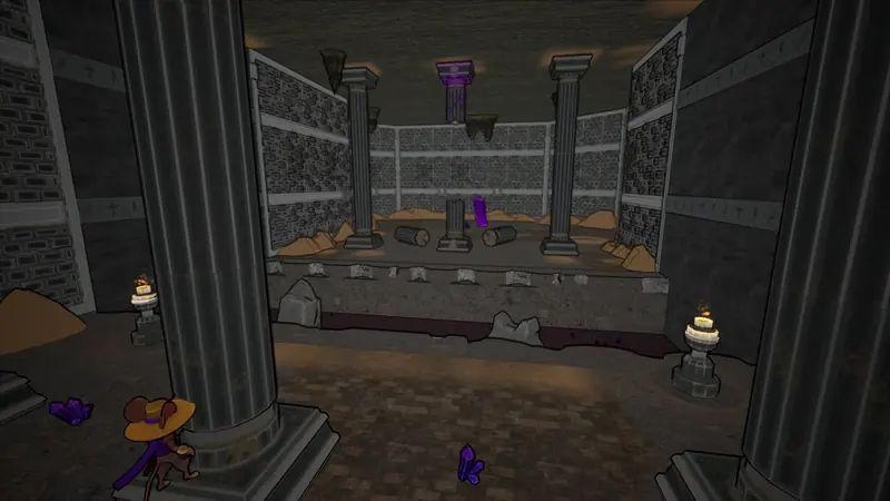 The great hall of the Scarab Sanctum